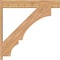 Ekena Millwork Balboa Block Smooth Outlooker, Western Red Cedar, 7 1/2"W x 44"D x 44"H OUT08X44X44BOA05SWR - alternate 3